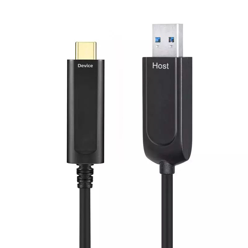 USB 3.1 AM to USB-C Active Optical Cable Backward Compatible 4