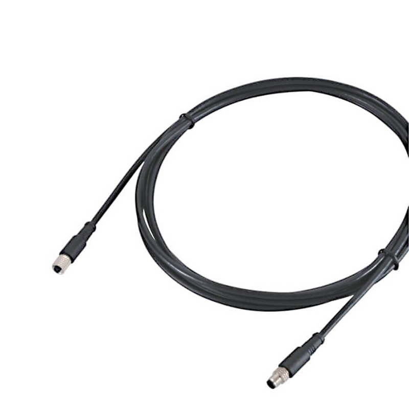 M5 Male to Female Straight Overmolded Cable