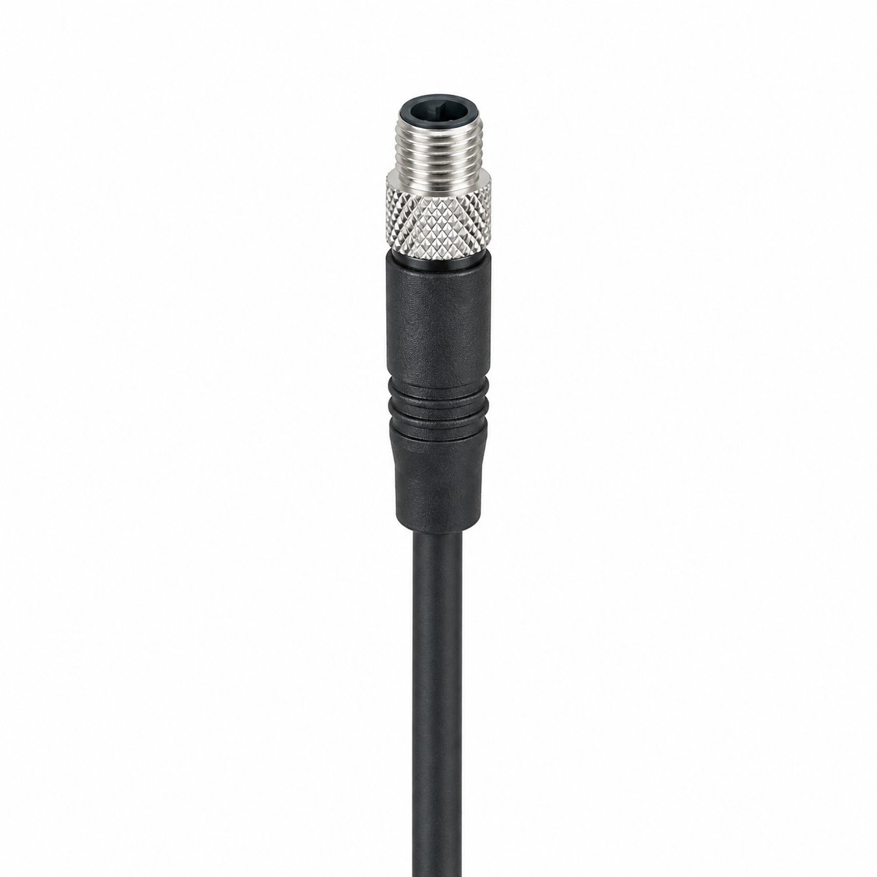 M5 Male Straight Overmolded Cable