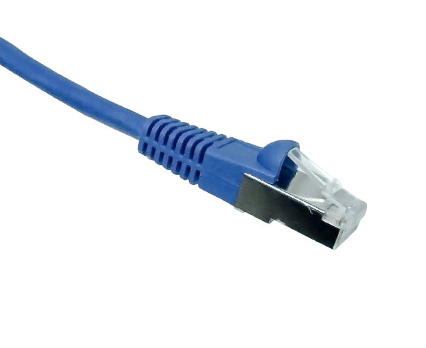 CAT7 Ethernet Patch Cable, Shielded, Snagless Molded Boot, SFTP, 10G, RJ45 - RJ45 1ft - 100ft