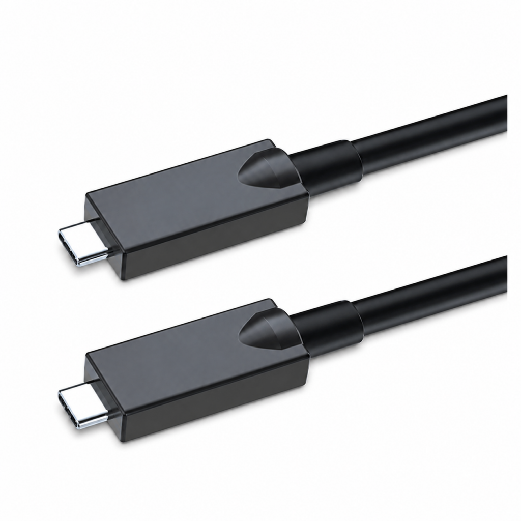USB 3.2 Gen 2x1 Type C-C Active Optical Cable(Video+ USB 2.0+PD )
