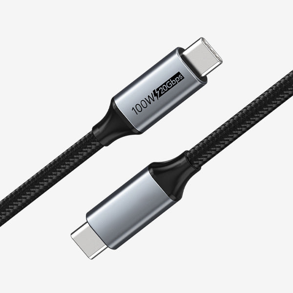 USB 3.2 Gen 2 Type C To USB Type C Cable
you can do more than just fast charging. You can also sync data at 20Gbps and connect your phone to a bigger screen