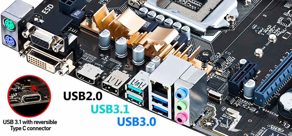 USB3.1 interface and Type-C